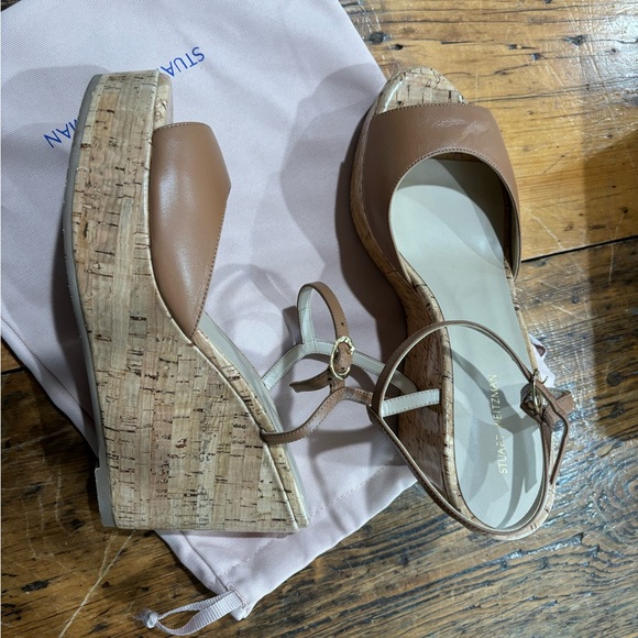 Brand New Stuart Weitzman Palmina wedge, size 8.5 - Picture 4 of 4